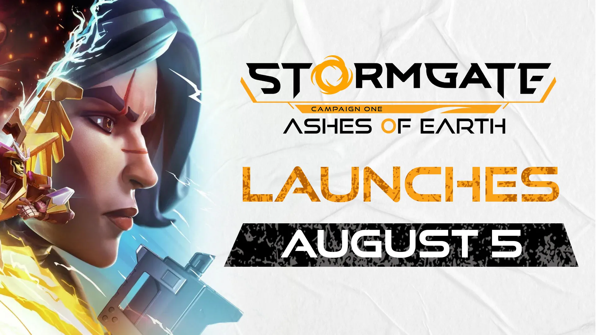 Stormgate: Campaign One - Ashes of Earth Launches August 5
